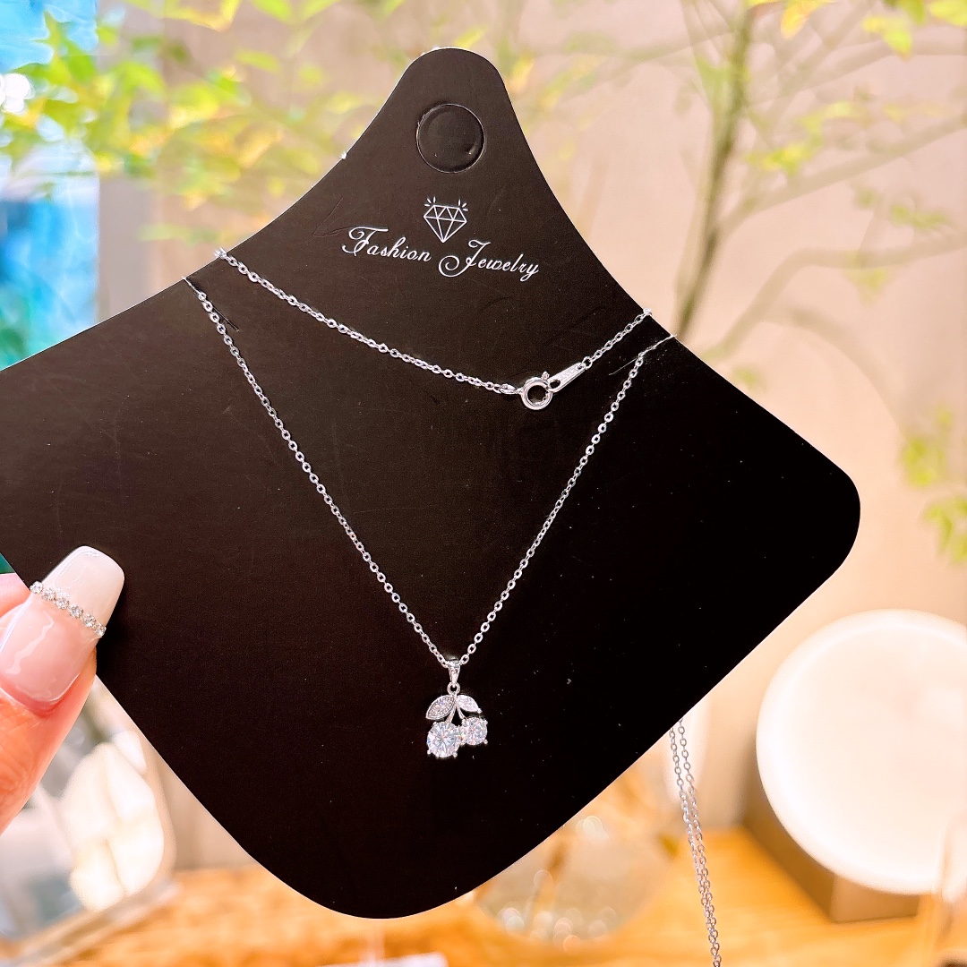 S925 Sterlingsilber Kette Französisch Party Silber