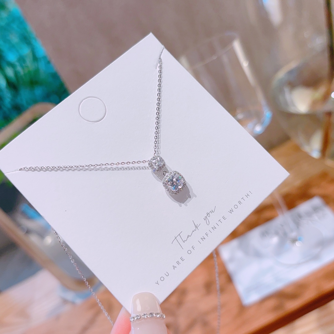 Hypoallergenes Silber Kette Koreanischer Stil Valentinstag Silber