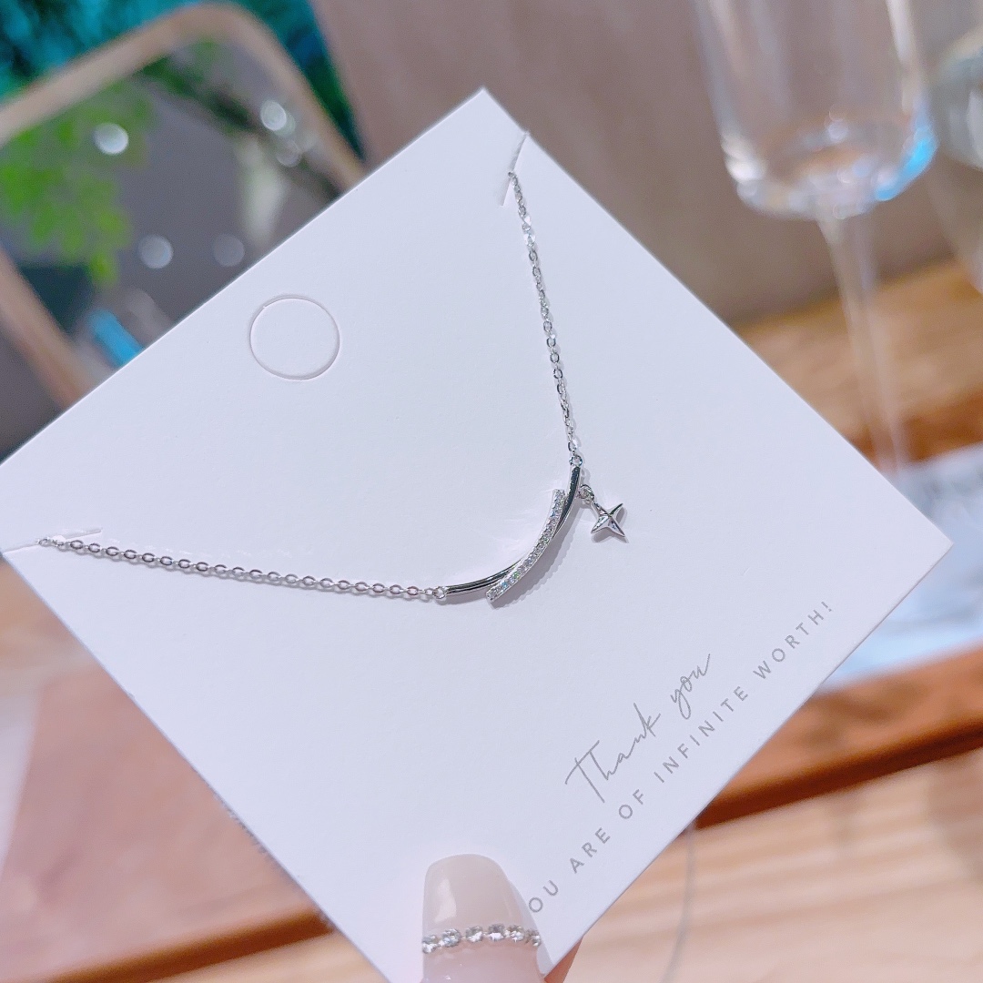 ラグジュアリー低アレルギー銀ネックレスゴールド 旅行