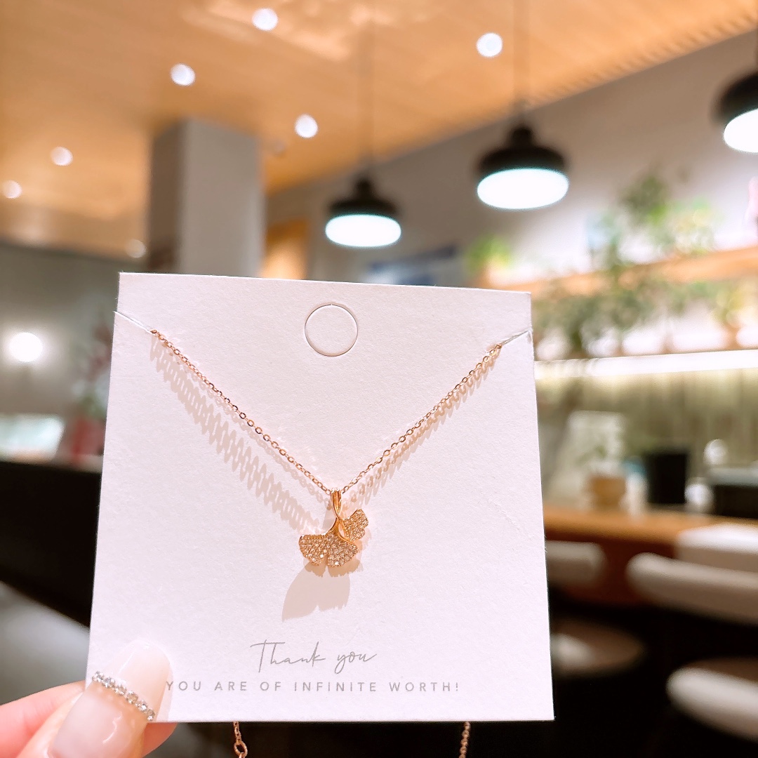 Hypoallergenic Silver Necklace Forest Wedding Registration Gold