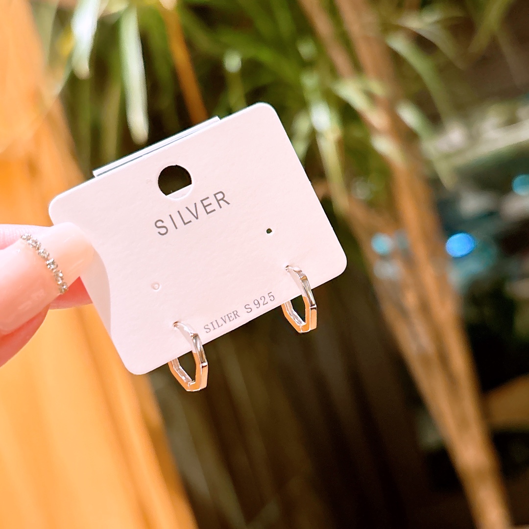 Low Allergy Silver Ear Cuffs Minimalist Bestie Gift Gold