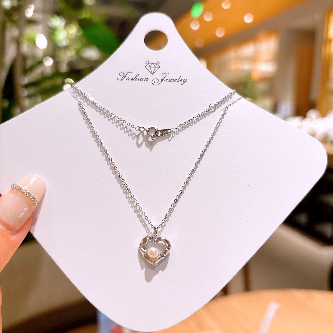 Fine Silver Necklace Premium Workplace Silver