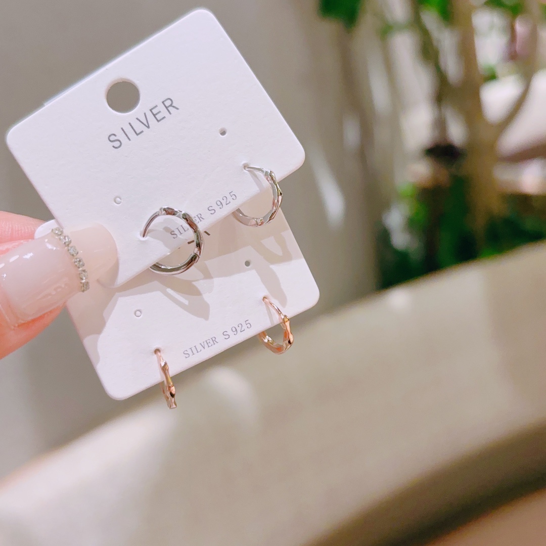 925 Silver Ear Cuffs Delicate Wedding Registration Silver