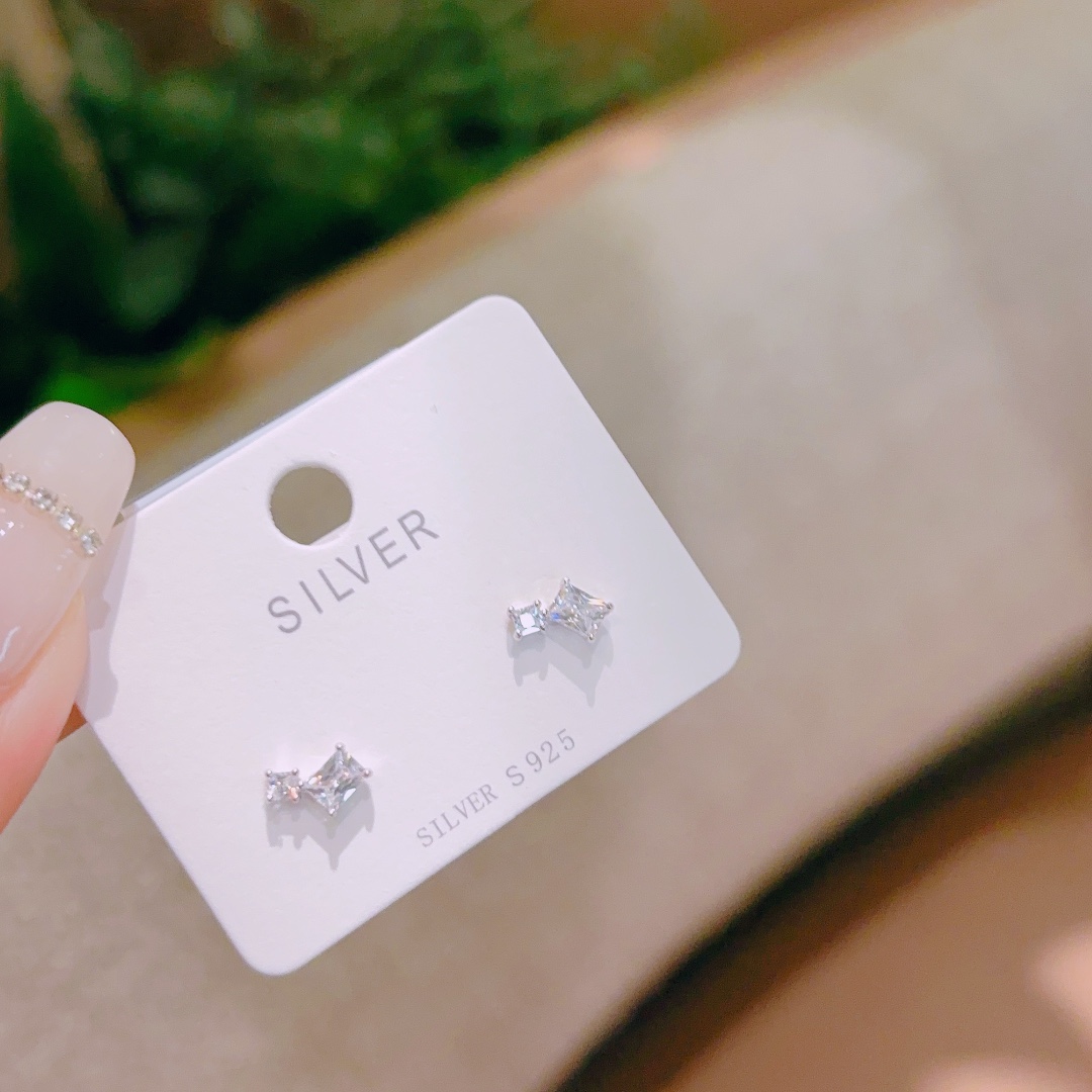 Low Allergy Silver Earrings Pure Proposal Gold