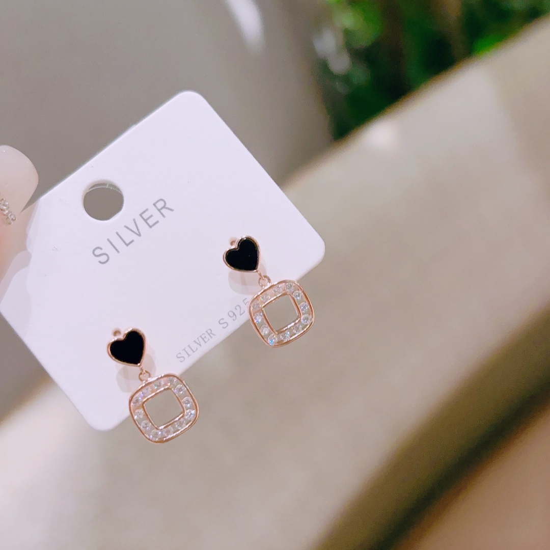 Fine Silver Earrings Lively Wedding Gold