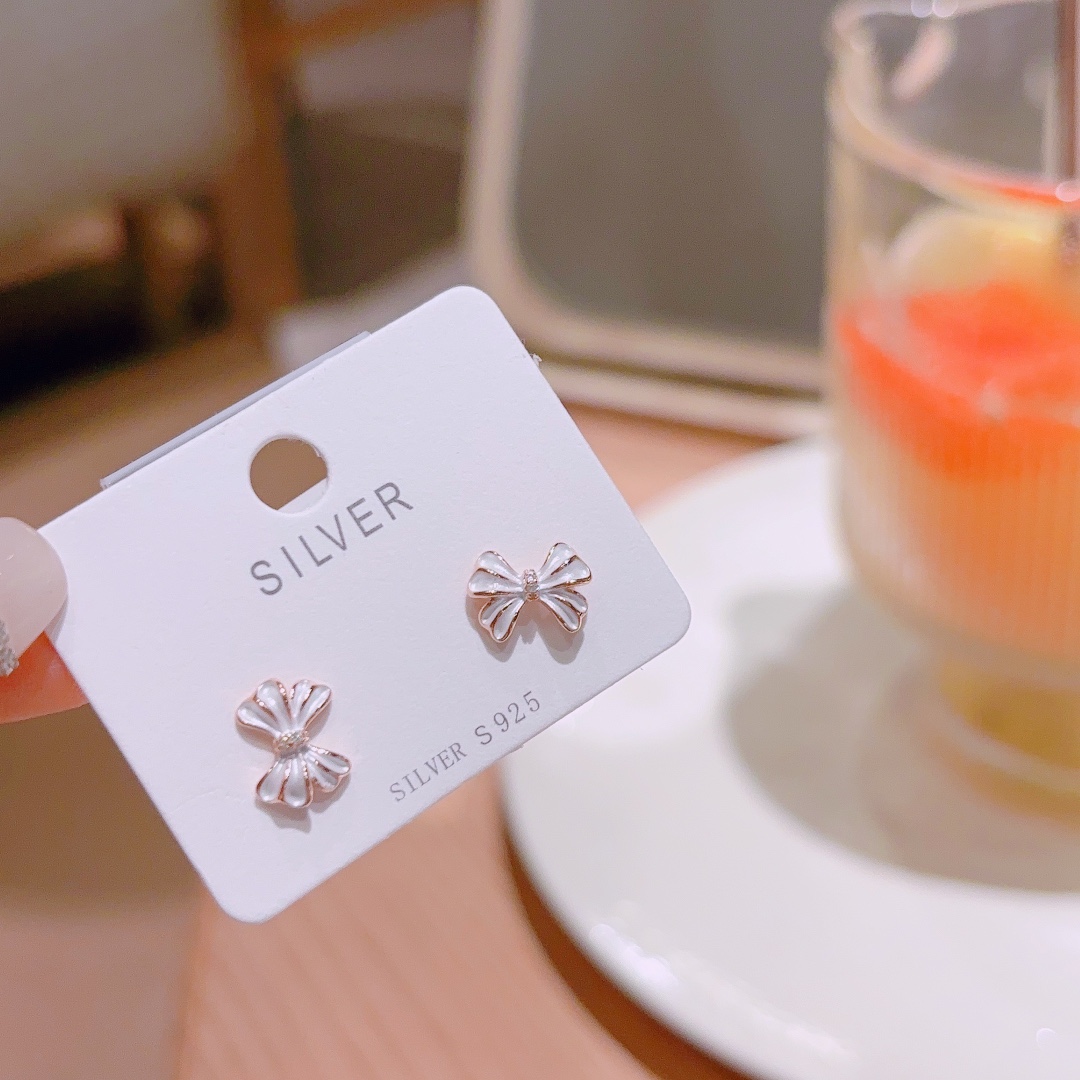 Fine Silver Earrings Fresh New Year Gold