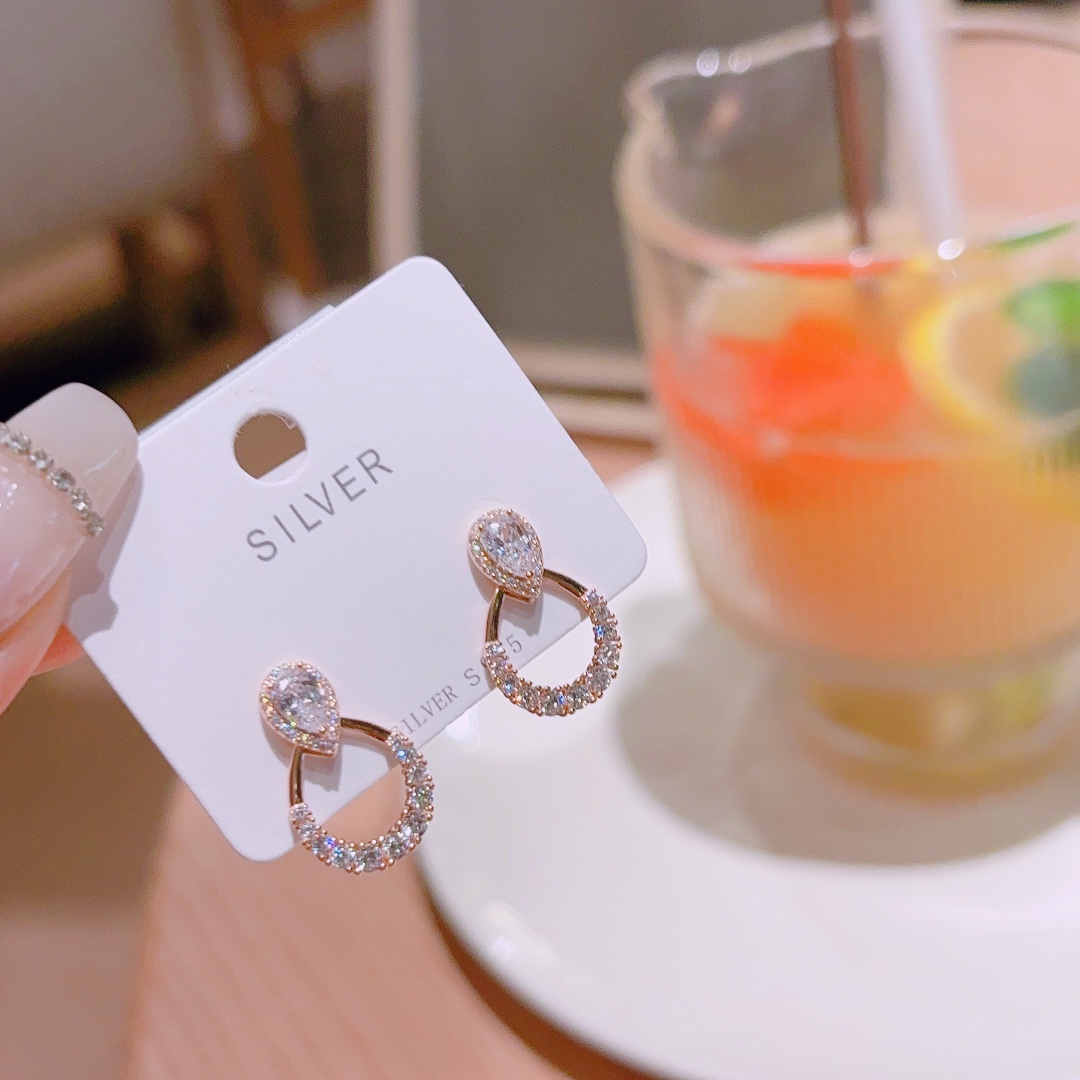 925 Silver Earrings Fresh Housewarming Gold