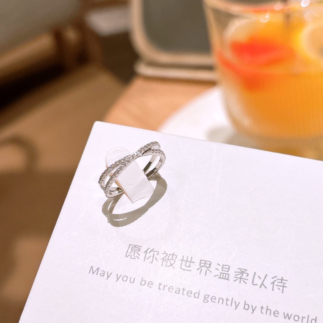 Hypoallergenic Silver Ring Fresh Gift for Her Silver