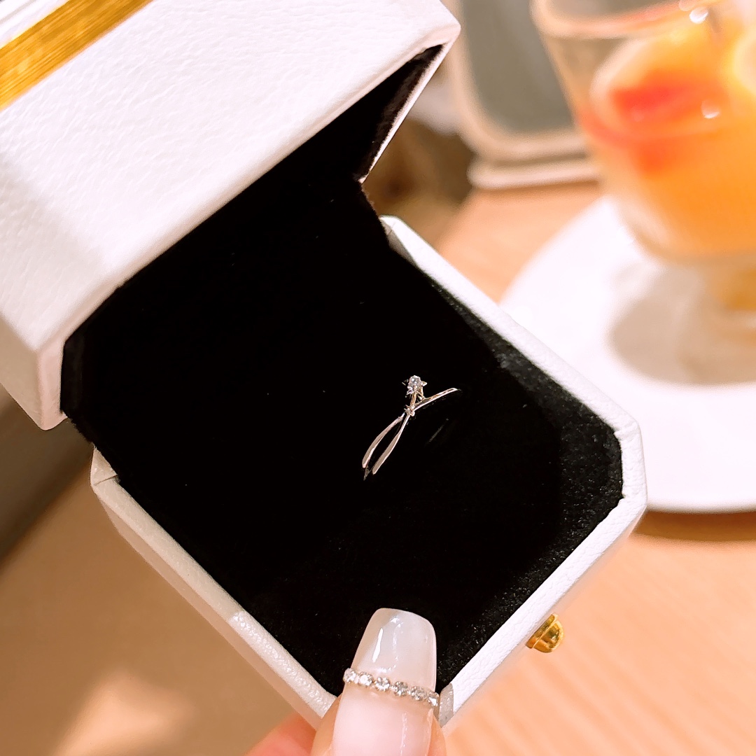 Fine Silver Ring French New Year Silver