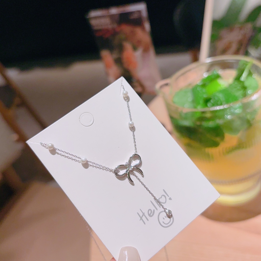 Low Allergy Silver Necklace Forest Mother's Day Silver