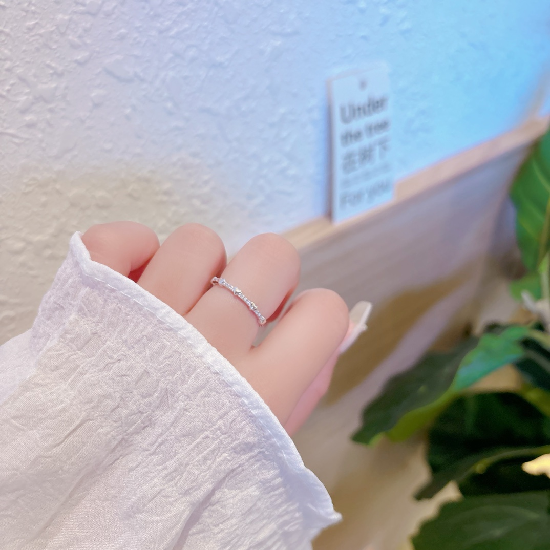 Nickel Free Silver Ring Lively Housewarming Silver