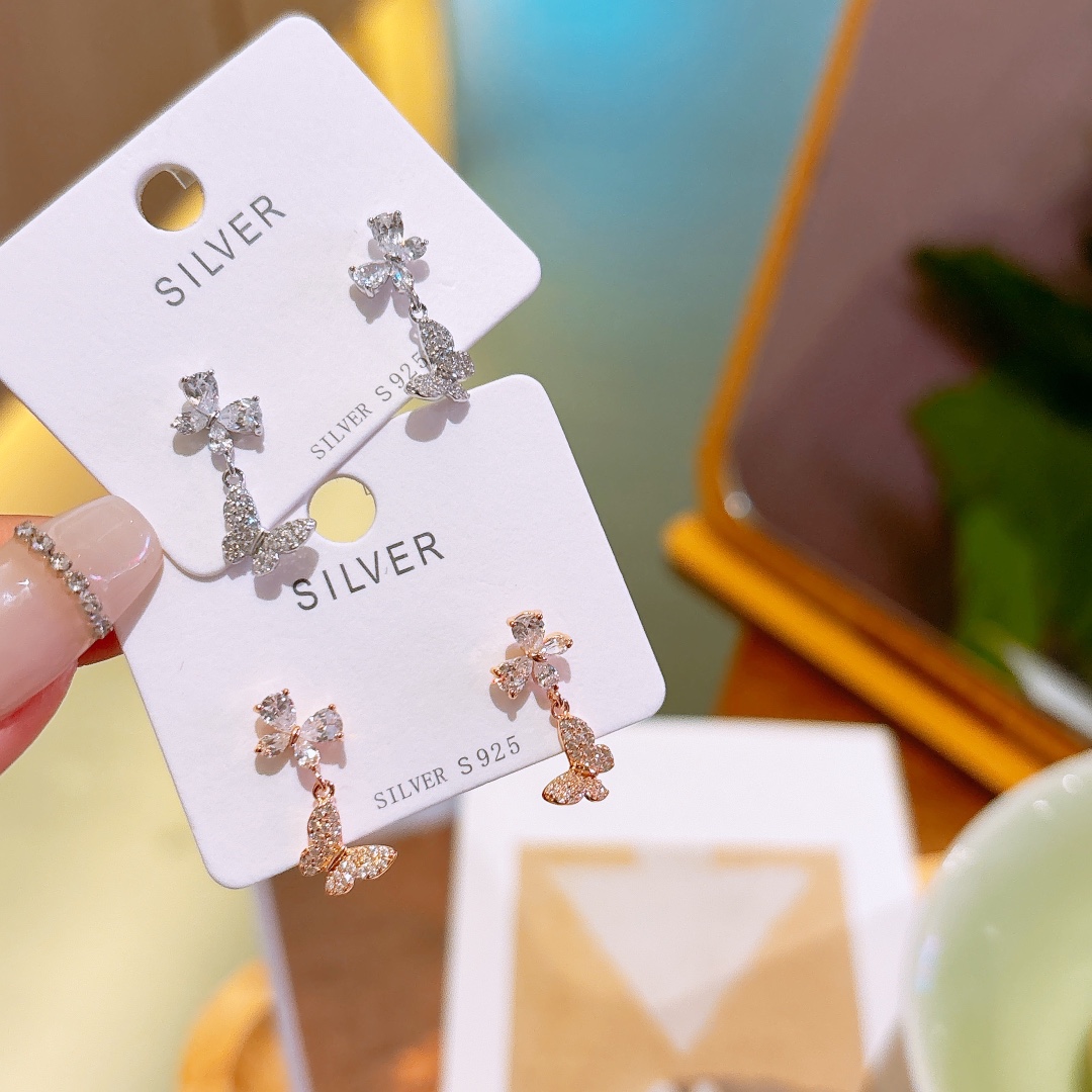 Low Allergy Silver Earrings Unique Annual Party Gold