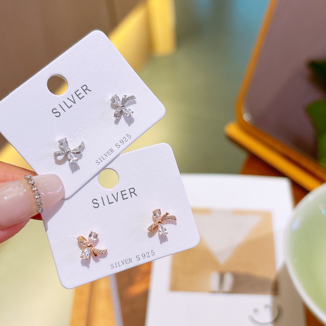 S925 Sterling Silver Earrings Ethereal Office Silver