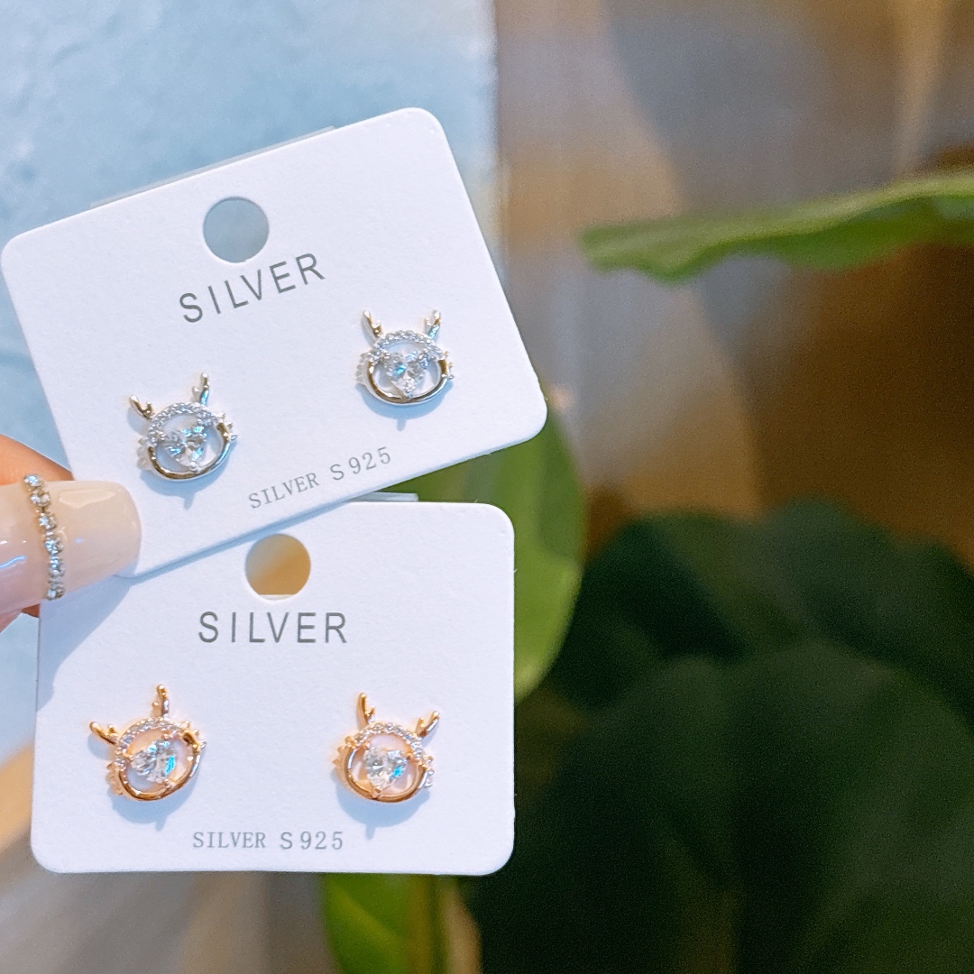 Hypoallergenic Silver Earrings Dainty Wedding Registration Silver