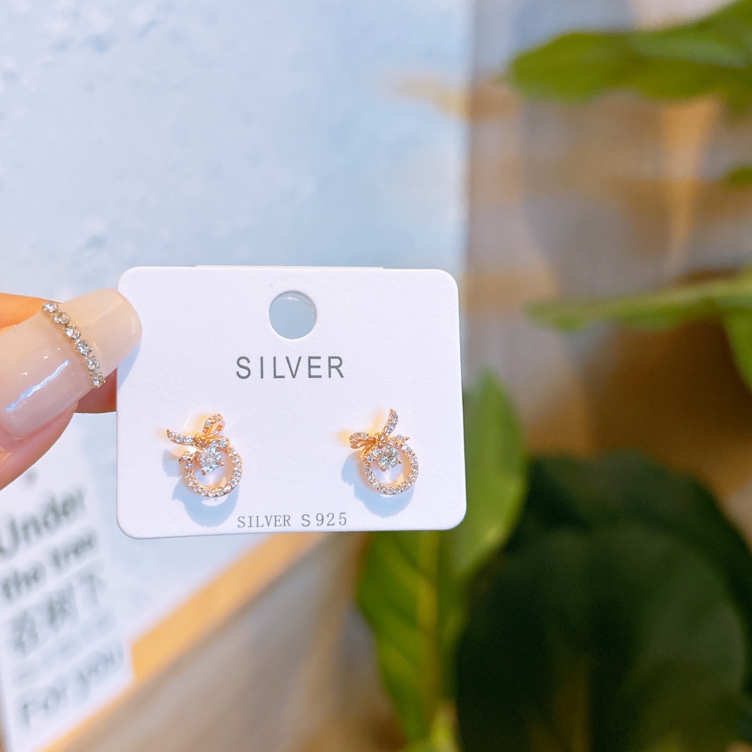 Low Allergy Silver Earrings Lively Party Silver