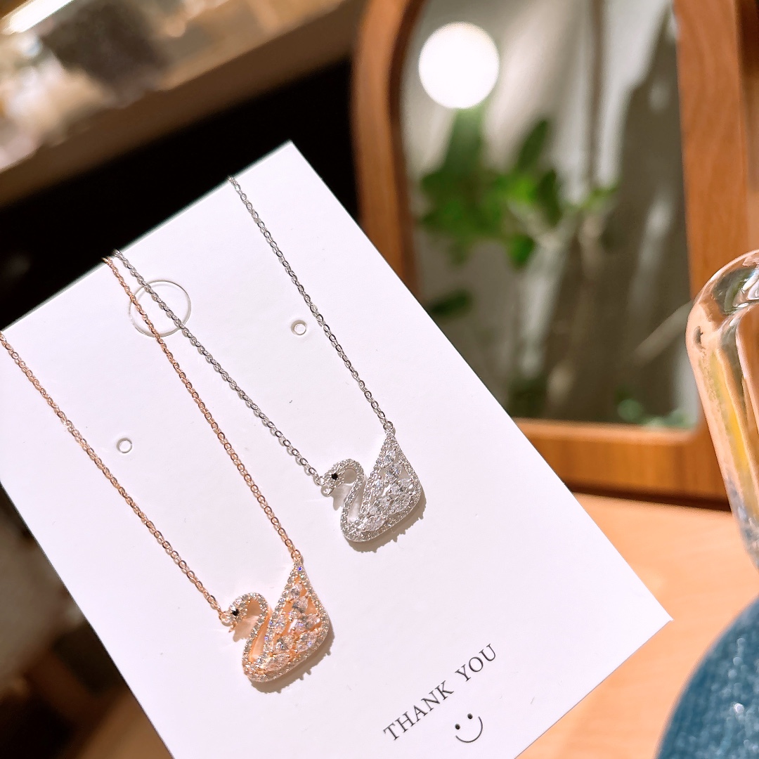 High Polish Silver Necklace Intellectual Mother's Day Gold