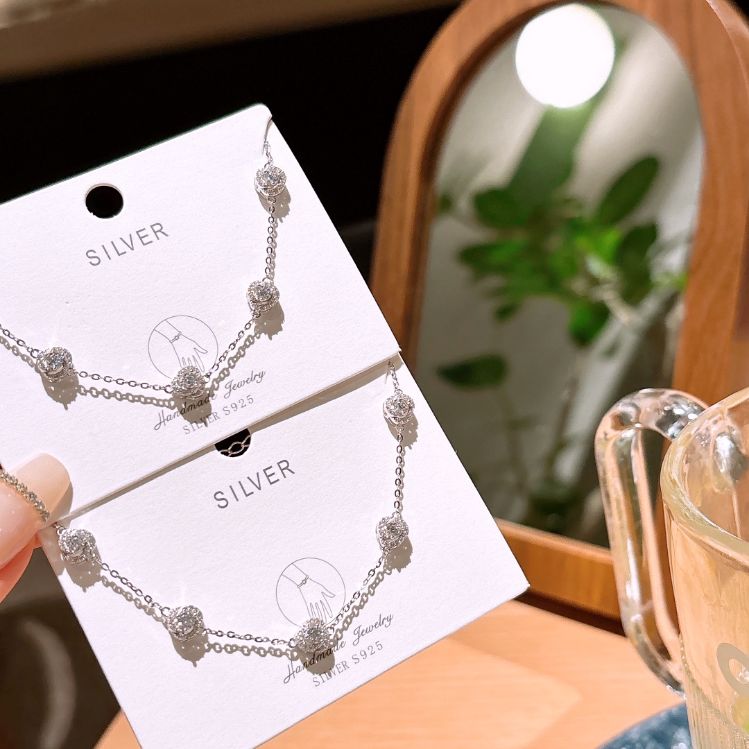 925 Silver Bracelet Forest Mother's Day Silver