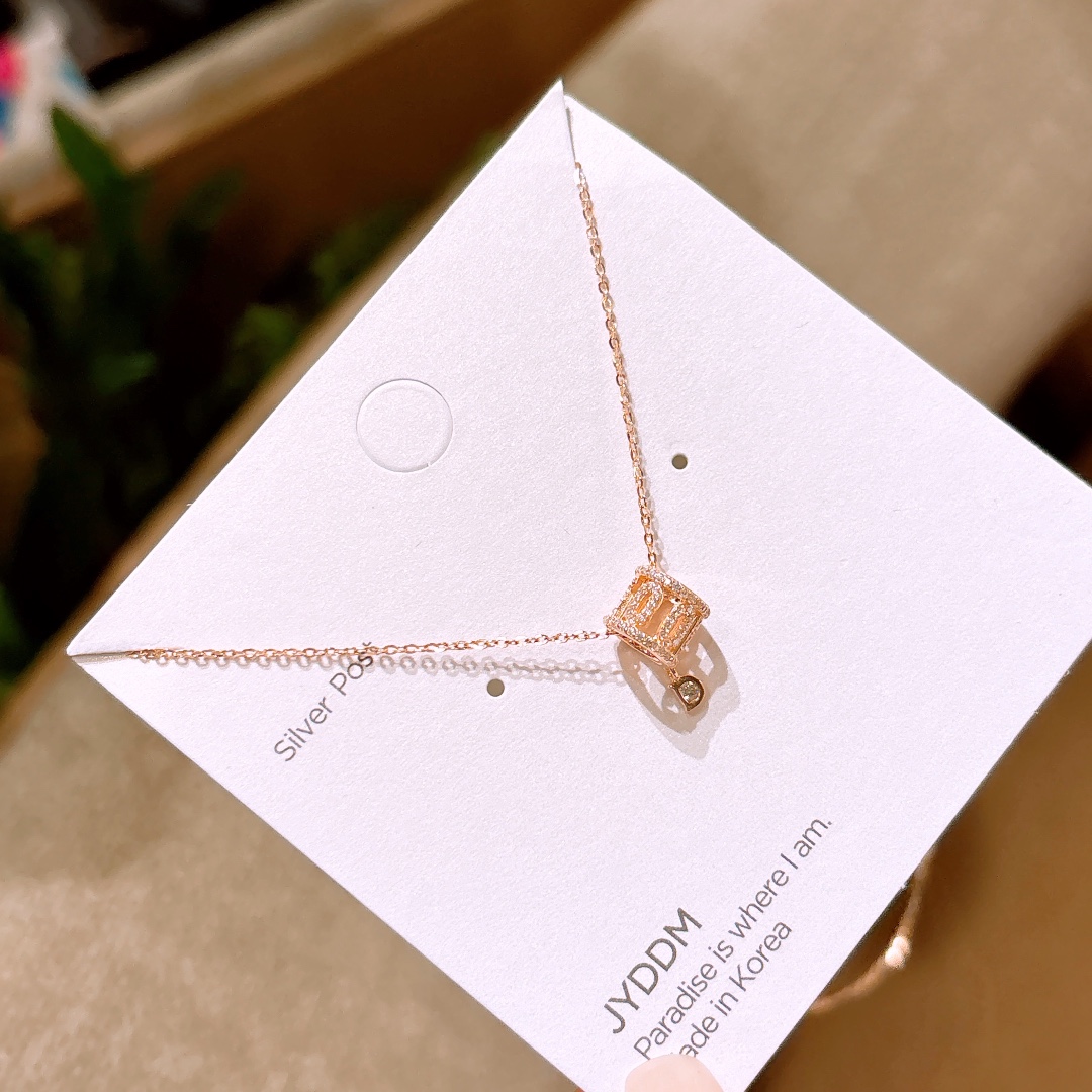 Solid Silver Necklace Precision Spring Festival Silver