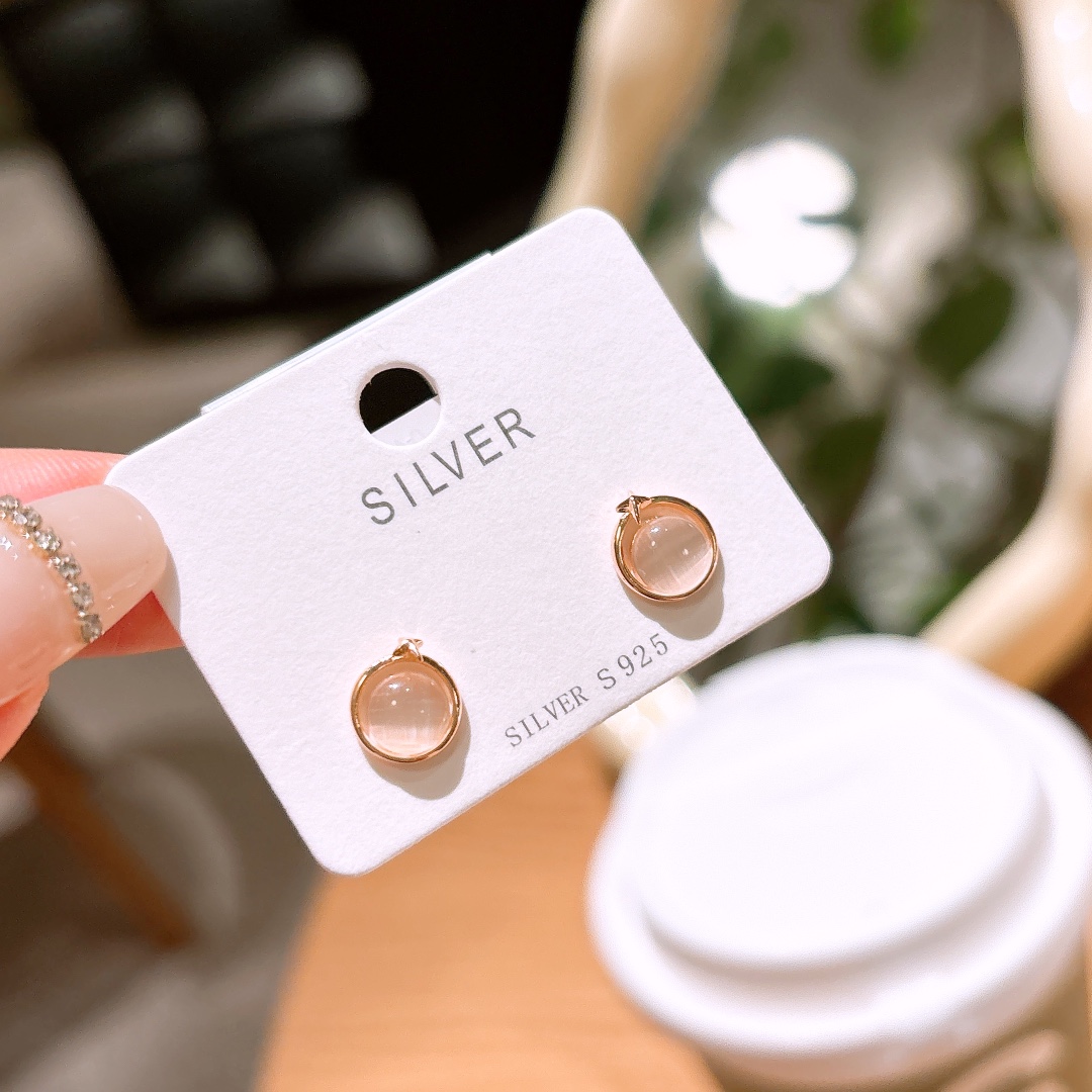 Hypoallergenic Silver Earrings Ethereal Travel Silver