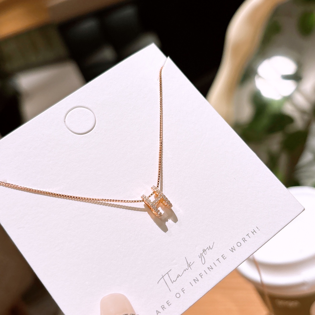 フレッシュ純銀ネックレスゴールド 日常使い