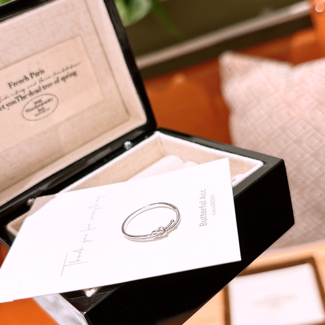 Fine Silver Ring Unique Annual Party Silver