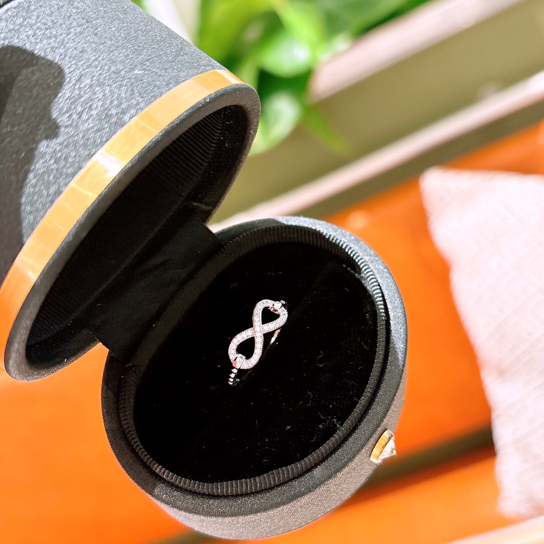 Fine Silver Ring Ins Style Confession Gold