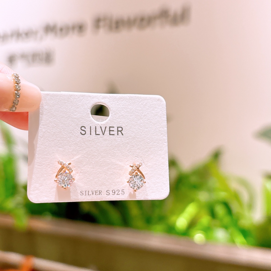 Low Allergy Silver Earrings Precision Birthday Gold