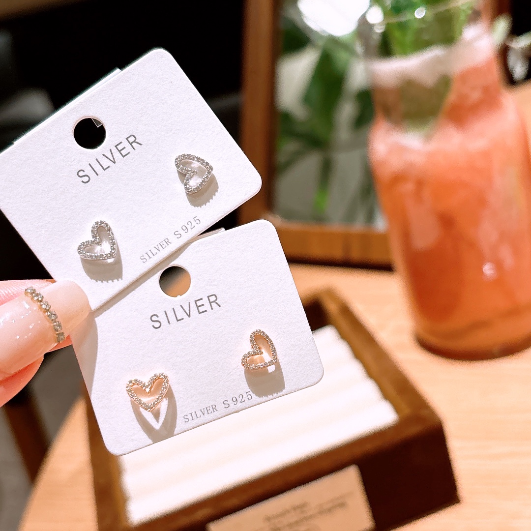 Fine Silver Earrings Fashion Confession Silver