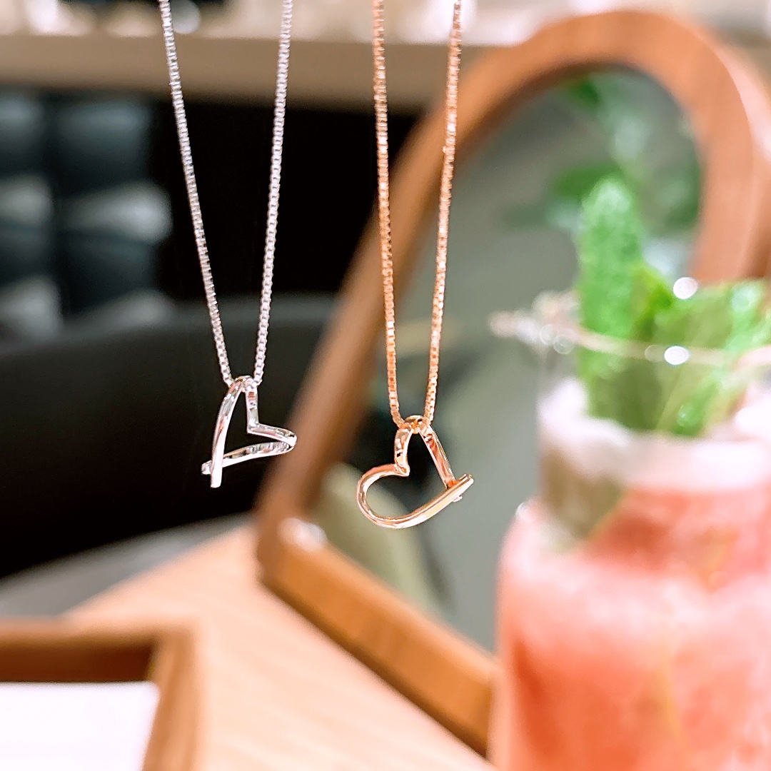 Hypoallergenic Silver Necklace Soft Bestie Gift Gold