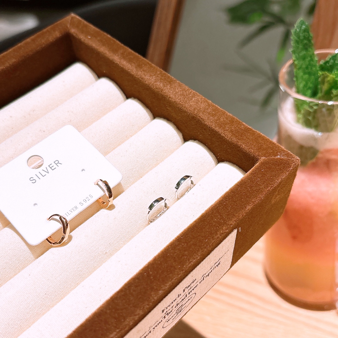 925 Silver Ear Cuffs Girly Mother's Day Gold