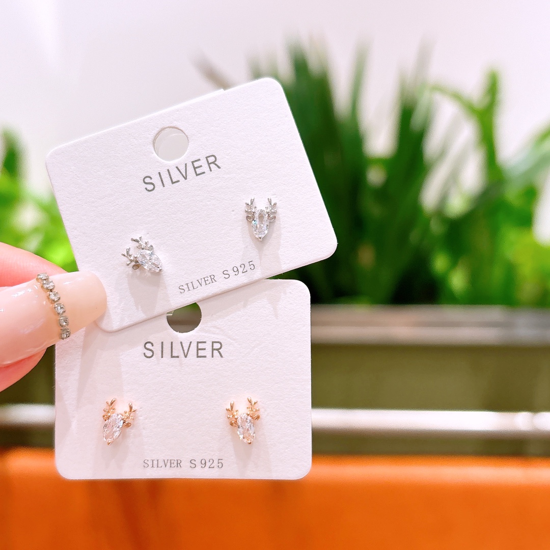 Nickel Free Silver Earrings Sweet & Cool Housewarming Silver