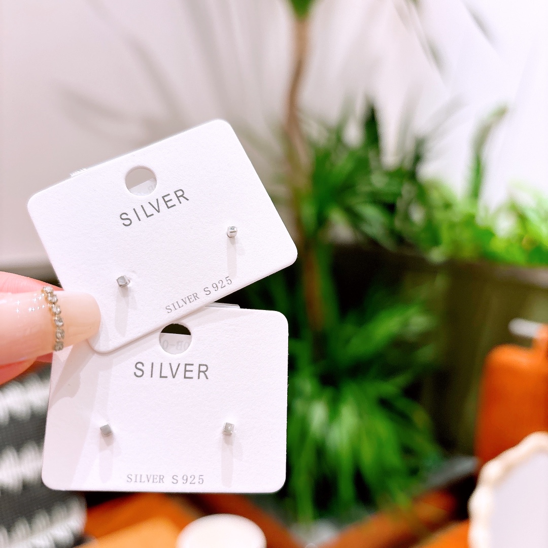 Nickel Free Silver Earrings Sweet & Cool Spring Festival Silver