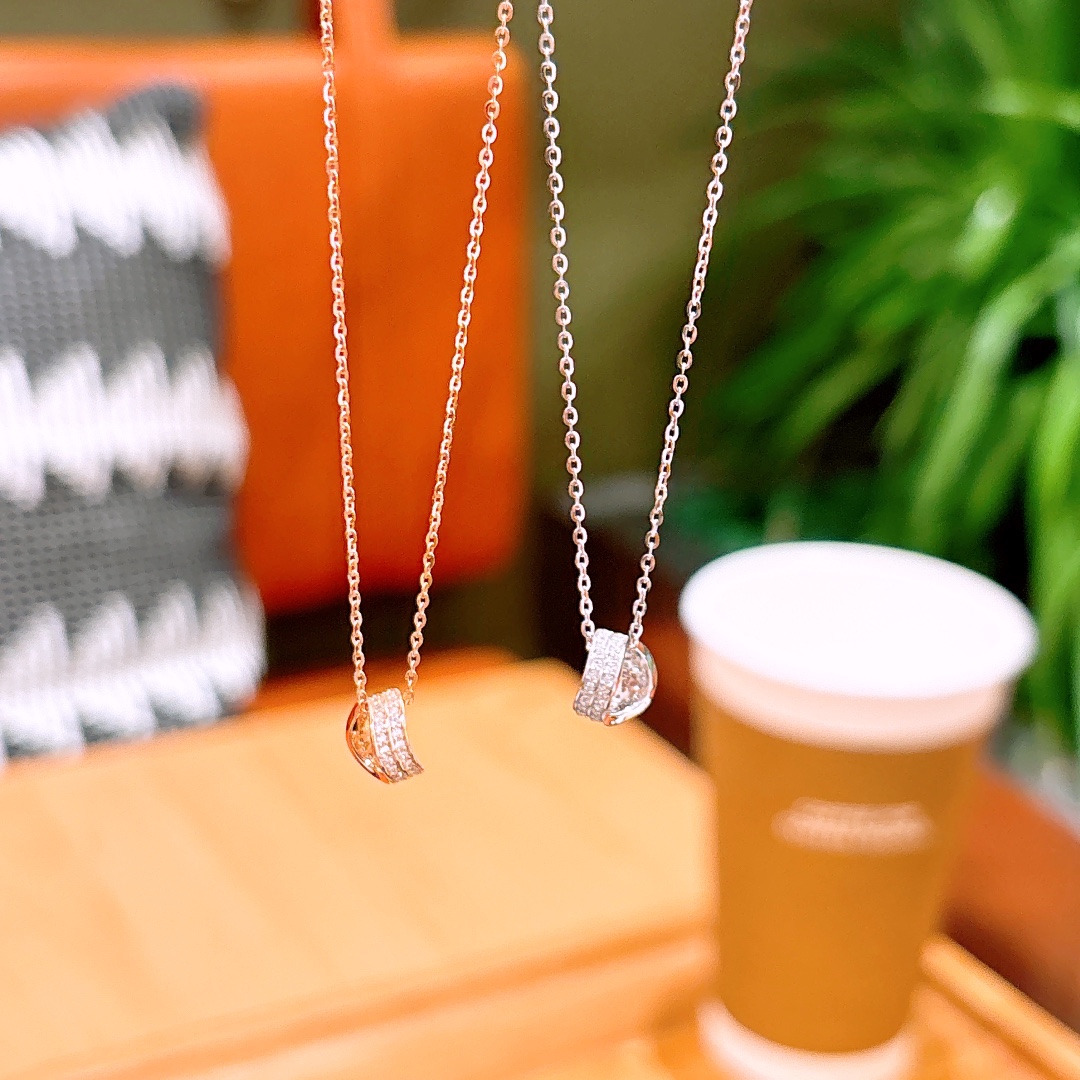 Feinsilber Kette Filigran Neujahr Silber