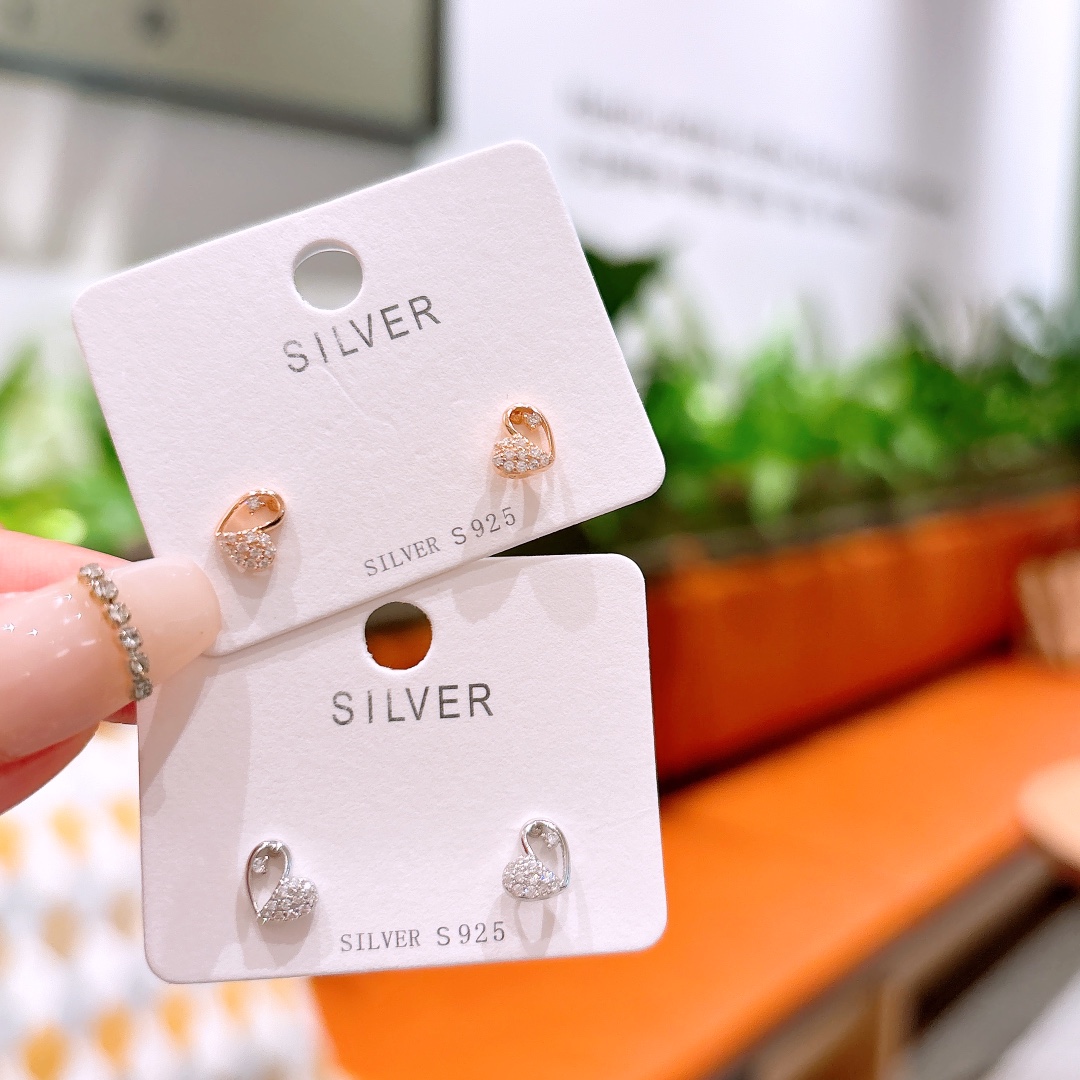 High Polish Silver Earrings Fashion Proposal Silver