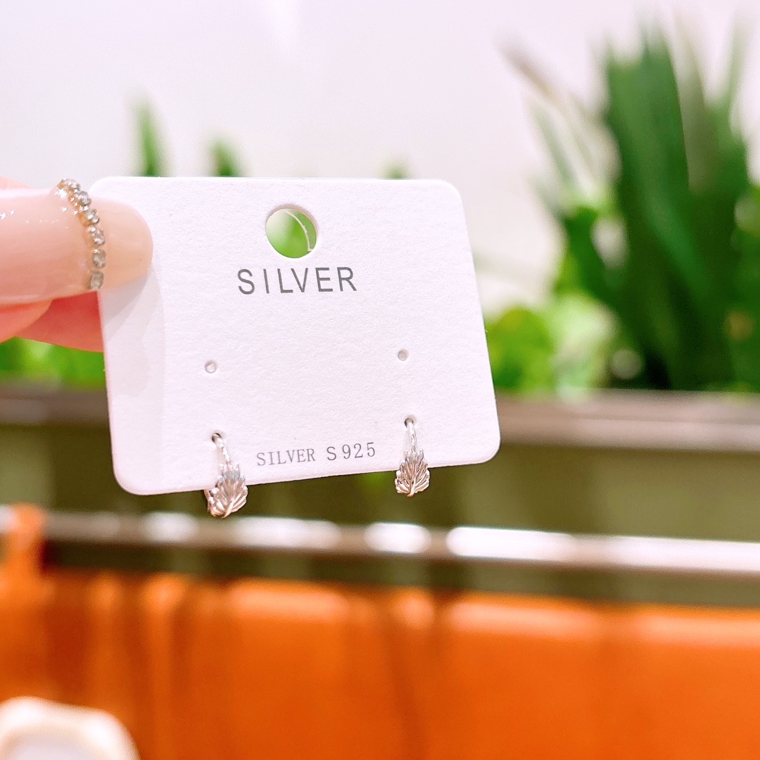 Solid Silver Ear Cuffs Ultra Minimal Travel Silver