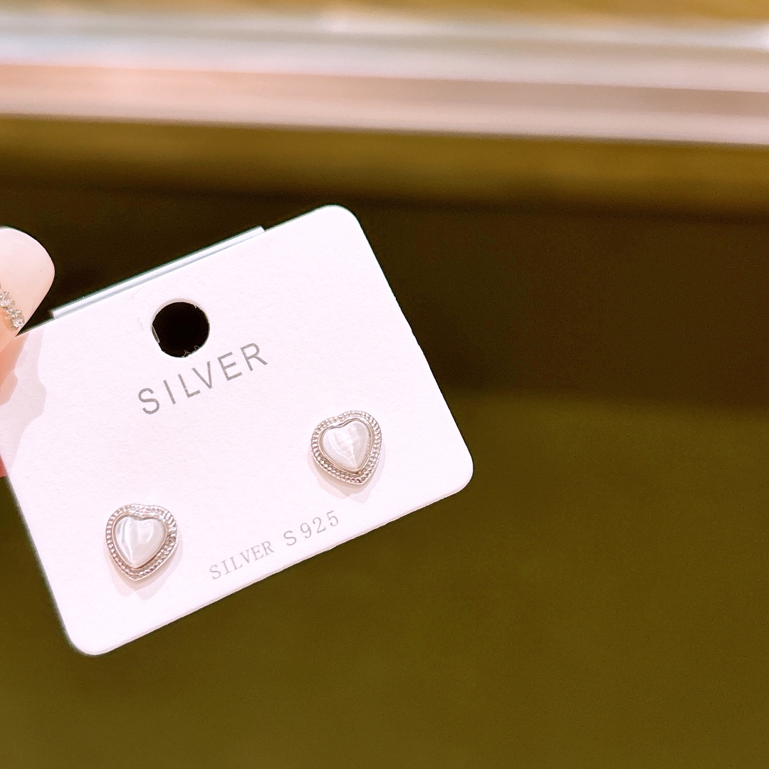 Nickel Free Silver Earrings Girly Bestie Gift Silver