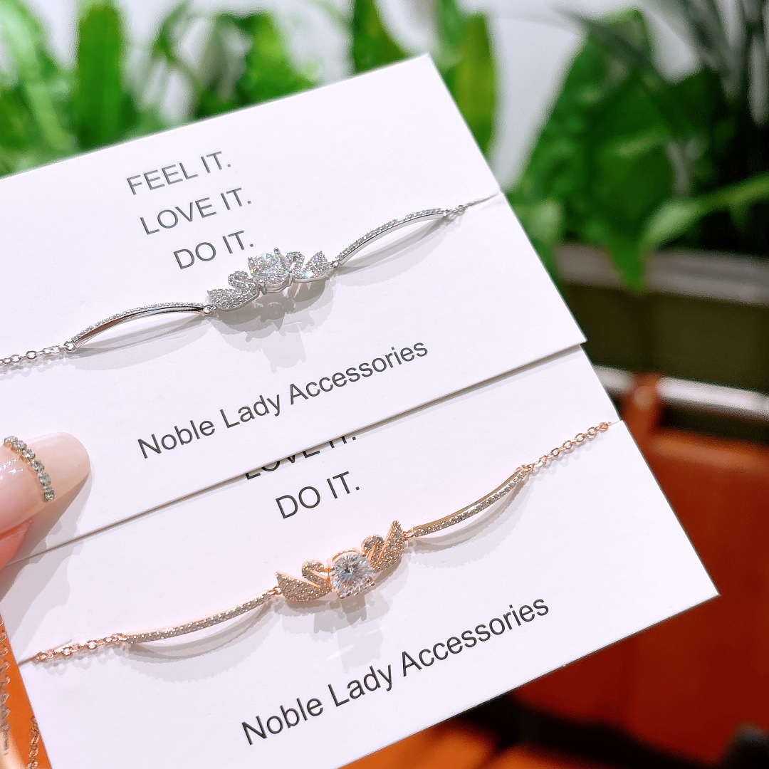 Fine Silver Moissanite Bracelet Precision Self-love Gold