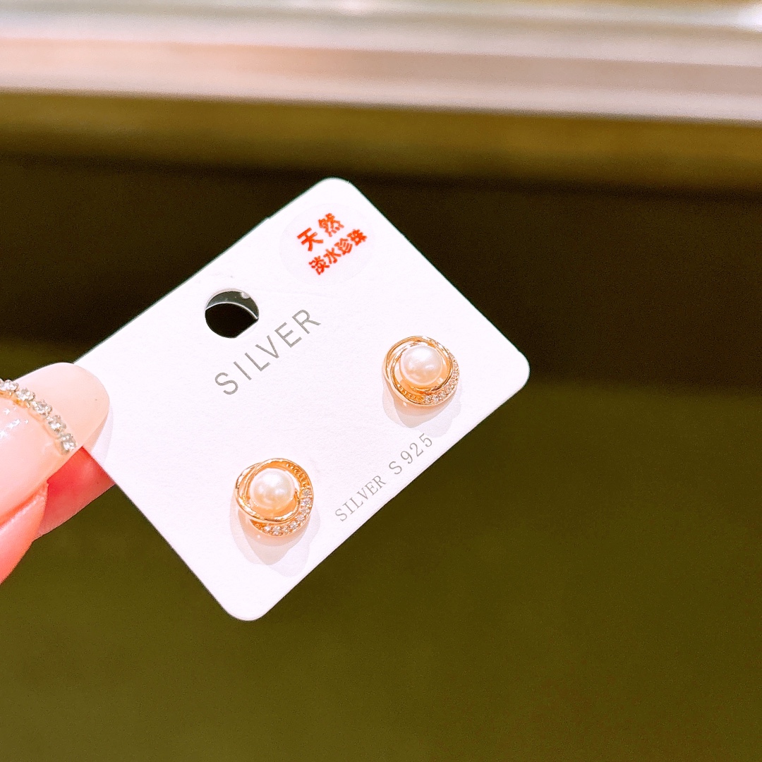 Low Allergy Silver Earrings Fresh Mother's Day Silver