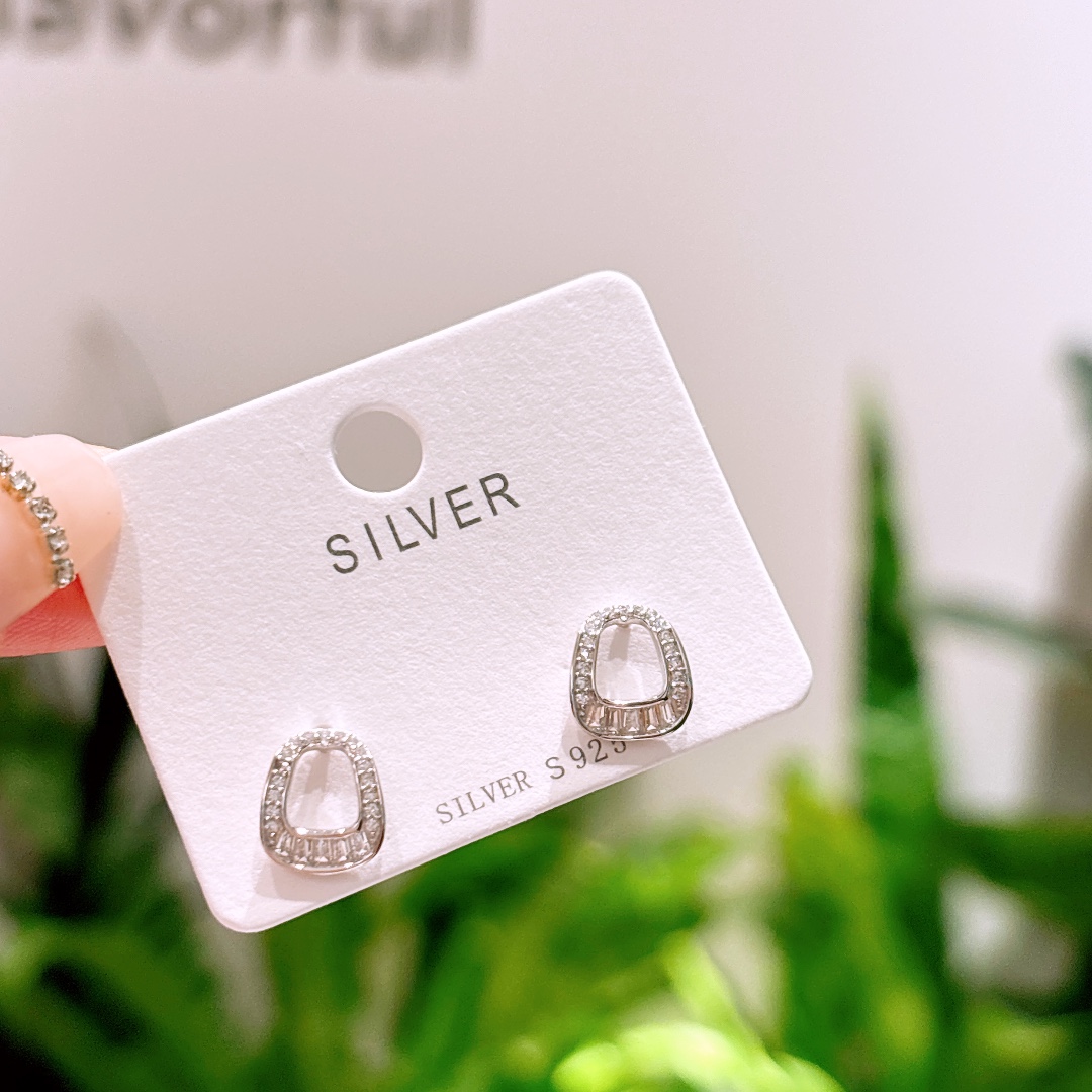 925 Silver Earrings Elegant Travel Gold