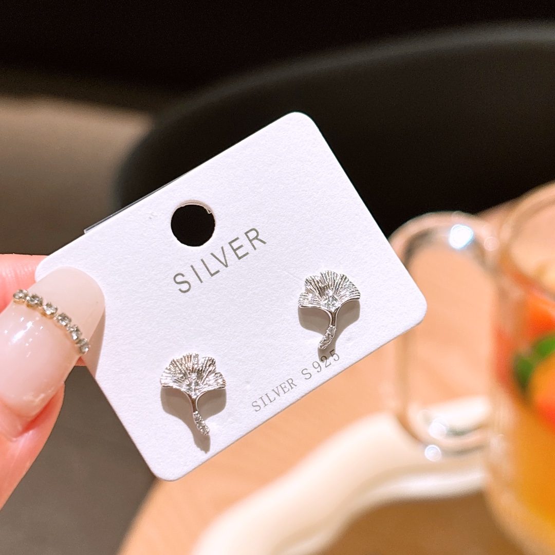 Hypoallergenic Silver Earrings Minimalist Everyday Wear Silver