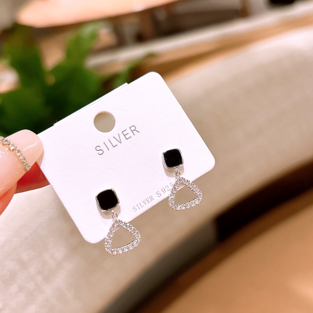 925 Silver Earrings Soft Engagement Silver