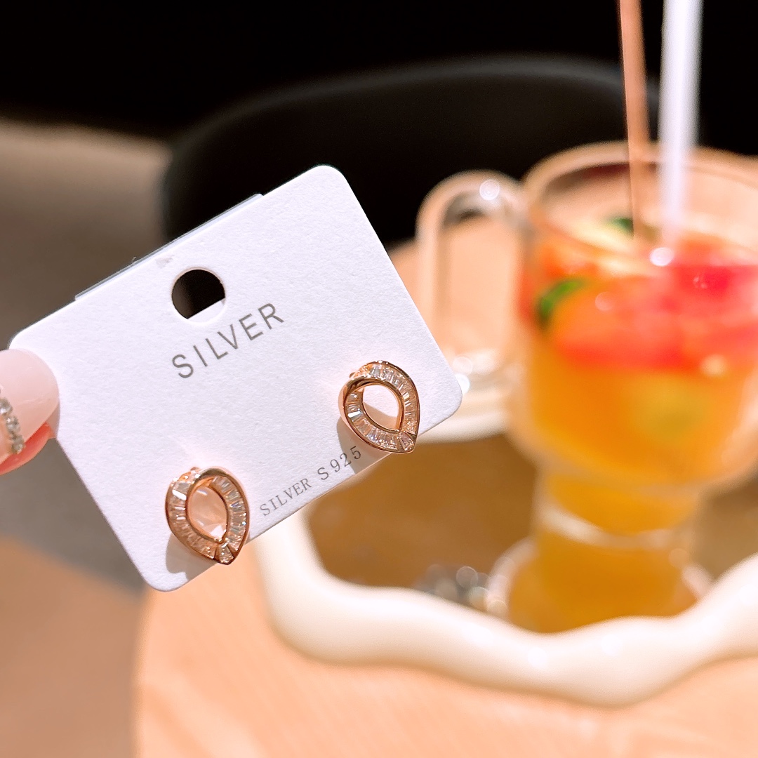 Nickel Free Silver Earrings Cute Travel Silver