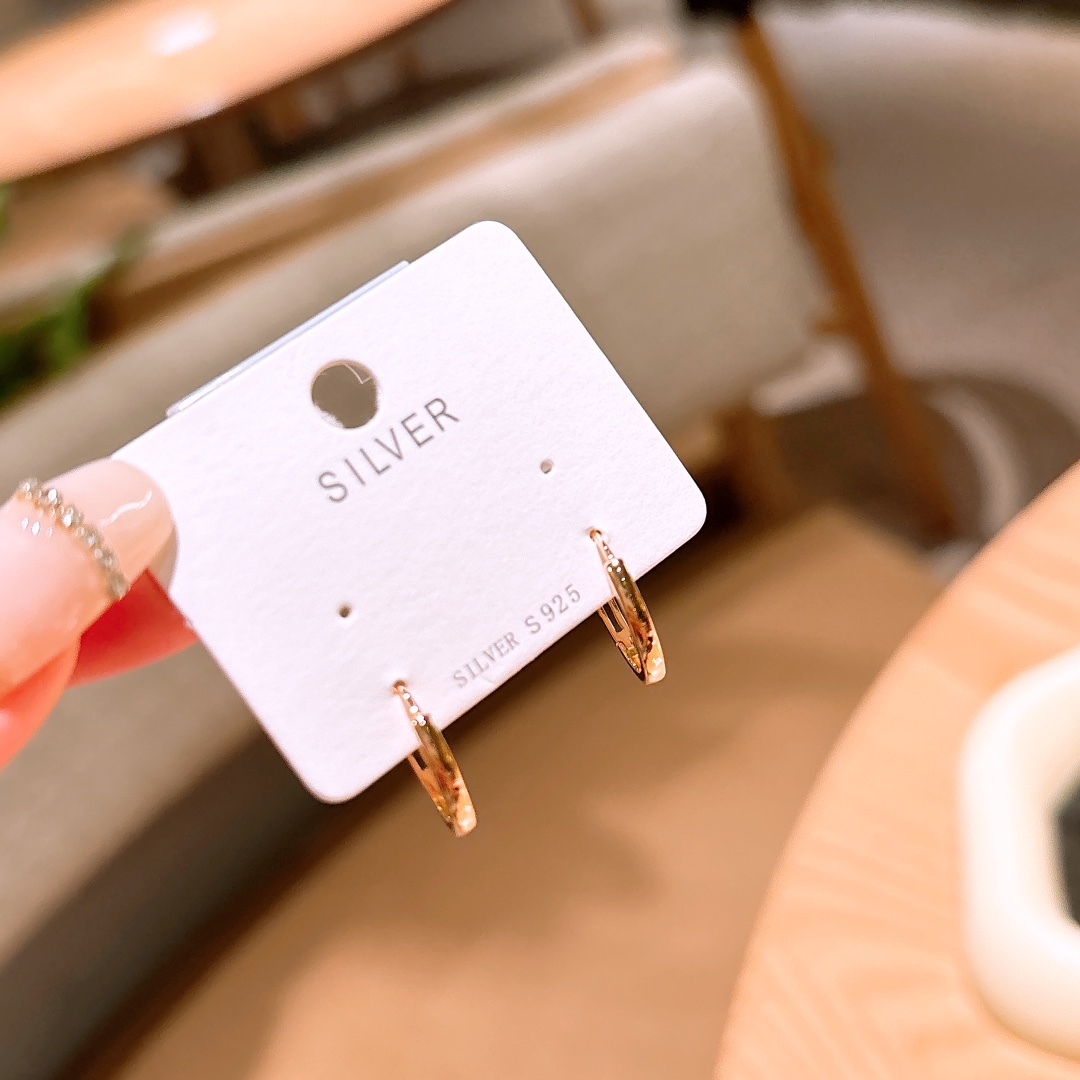 Nickel Free Silver Ear Cuffs Ins Style Wedding Registration Silver