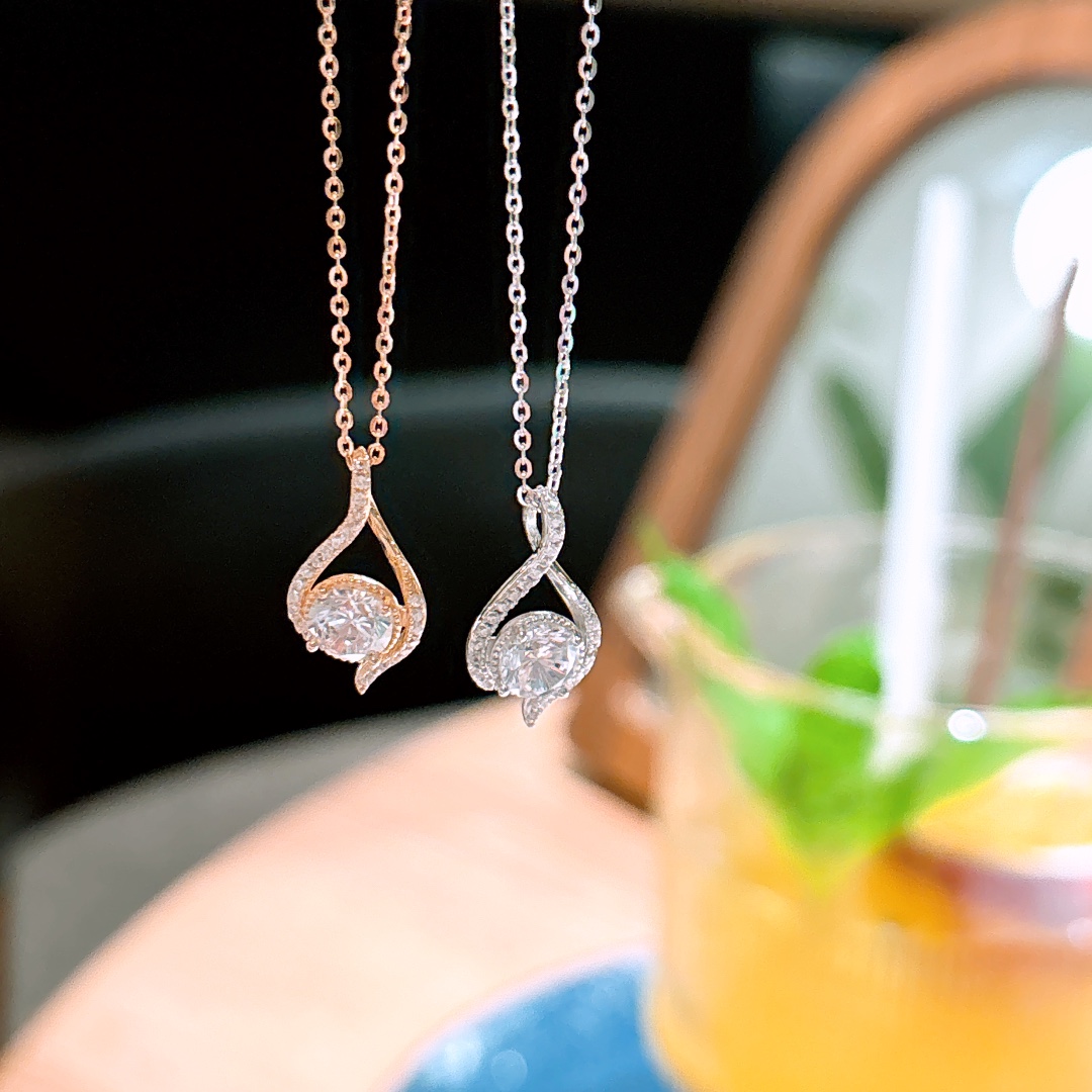 Hypoallergenic Silver Necklace Unique Bestie Gift Gold