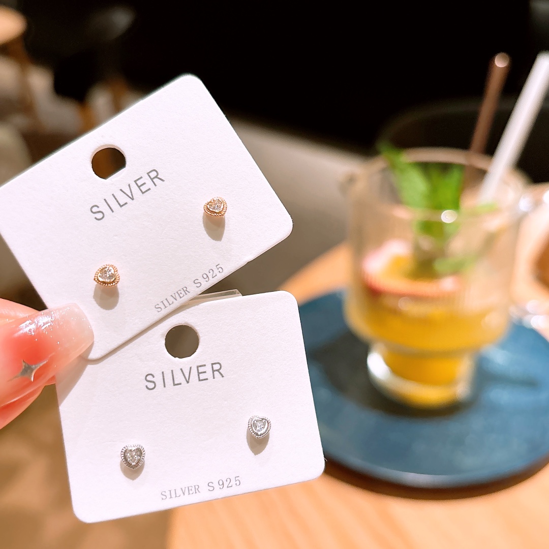 925 Silver Earrings Unique Wedding Registration Silver