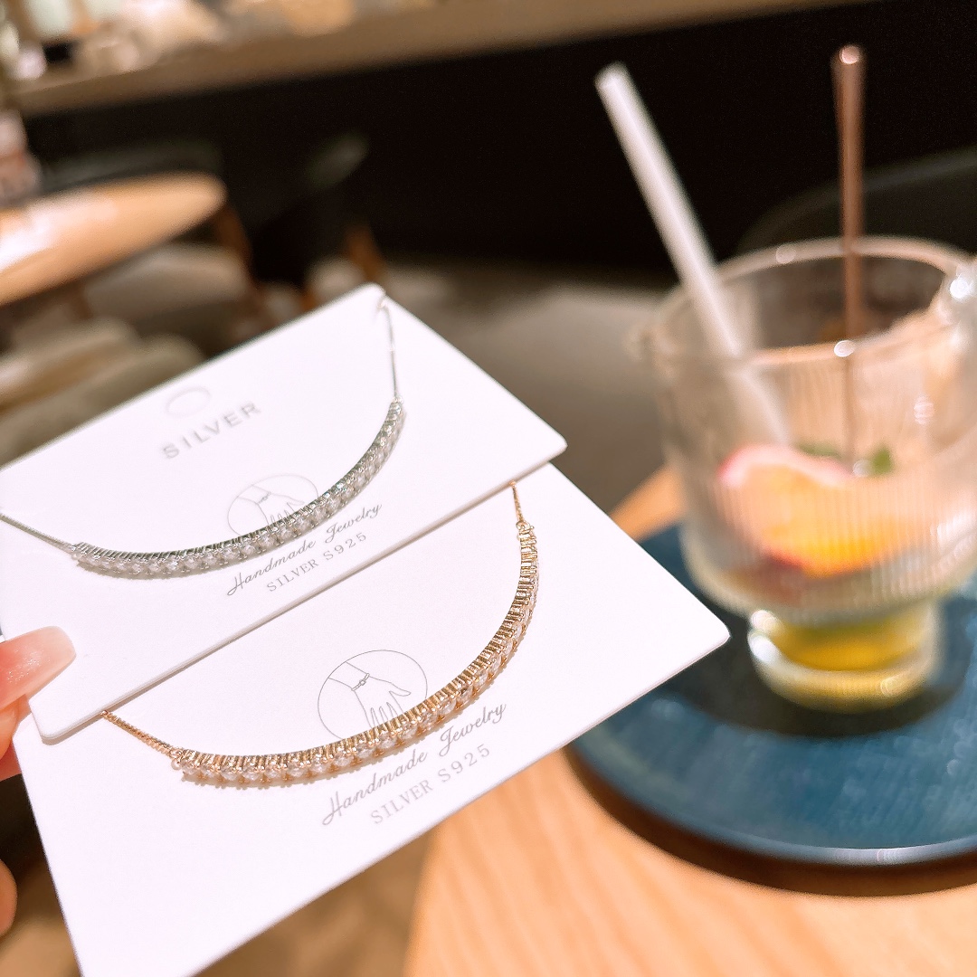 Low Allergy Silver Moissanite Bracelet Pure Christmas Silver