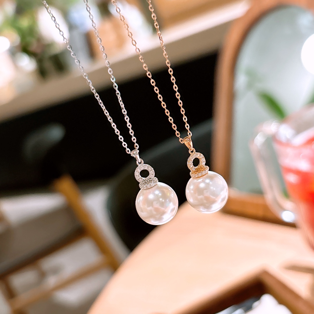 Nickel Free Silver Necklace Ins Style Party Gold