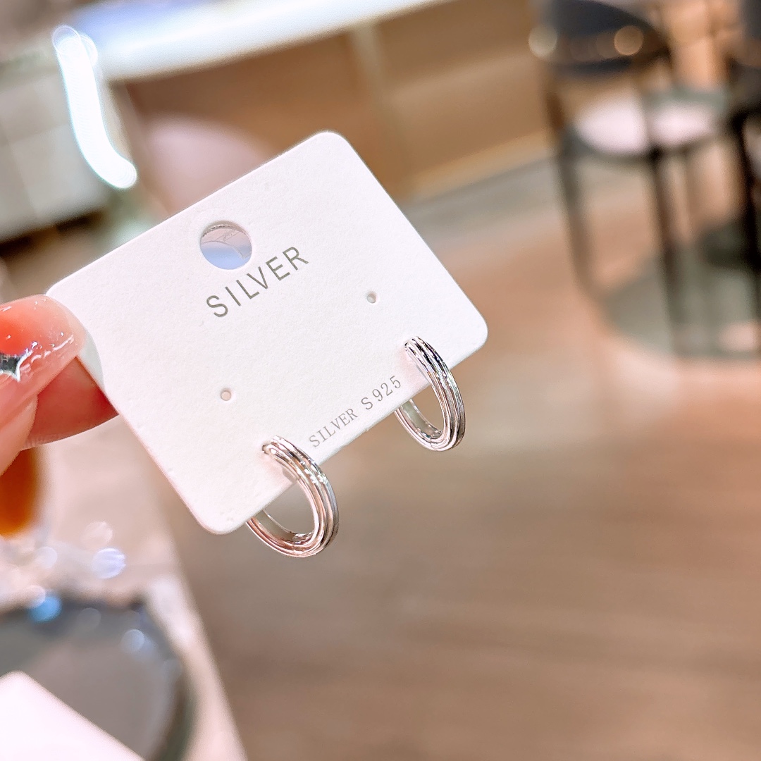 Allergiearmes Silber Ohrcuffs Einzigartig Muttertag Gold