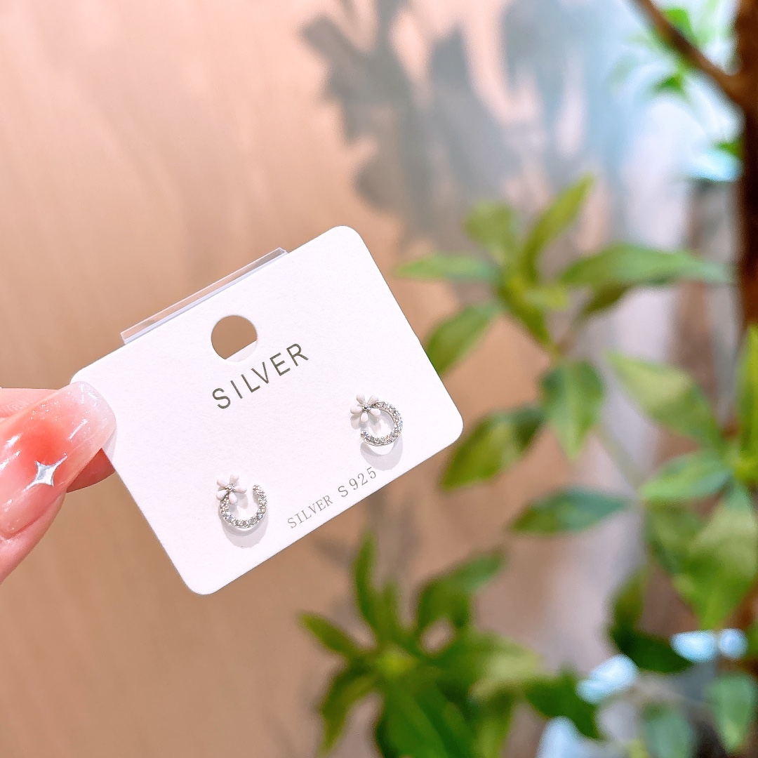 925 Silver Earrings Artistic Date Night Gold