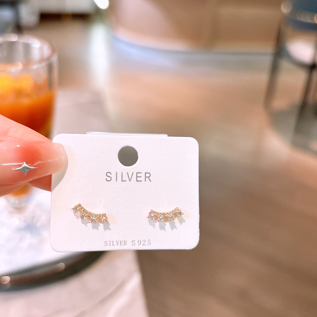 High Polish Silver Earrings Ethereal Everyday Wear Silver